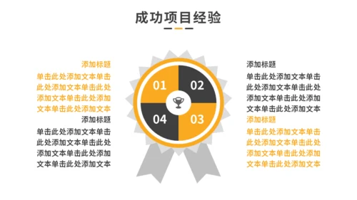 欧美商务风工作总结计划通用PPT模板