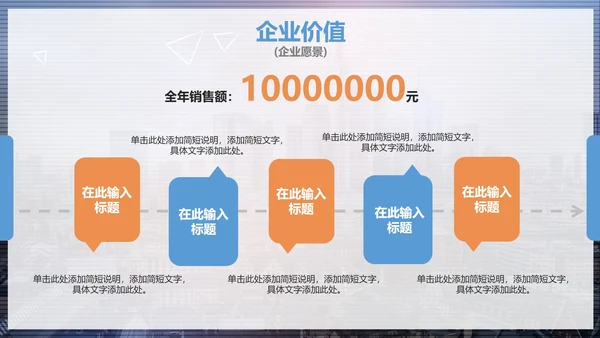 实景大气商务简约企业文化宣传介绍PPT模板
