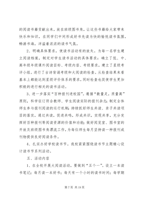 张前小学创建“书香校园”活动开展情况汇报 (2).docx