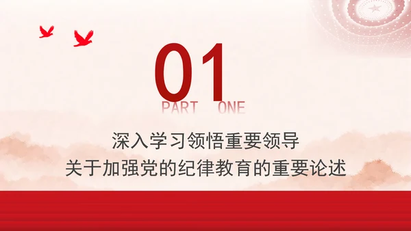 纪委监委系统深入学习党的纪律教育入脑入心党课PPT课件