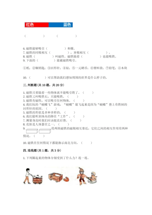 教科版二年级下册科学期末测试卷【综合卷】.docx
