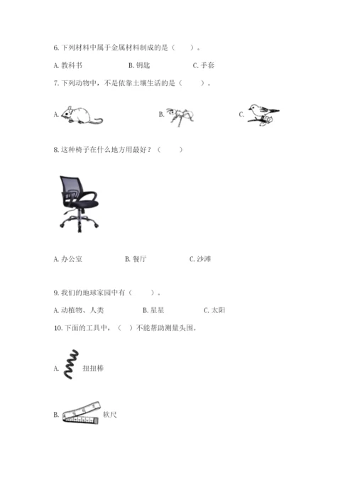教科版二年级上册科学期末测试卷【考点提分】.docx