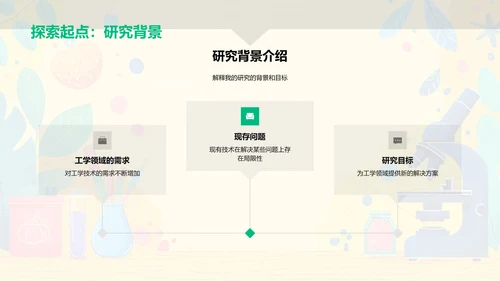 工学创新研究报告PPT模板