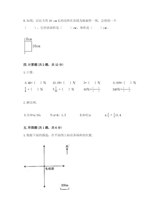 小学六年级下册数学期末卷精品（考点梳理）.docx