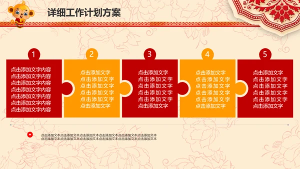 2016猴年开门红年会晚会工作总结PPT