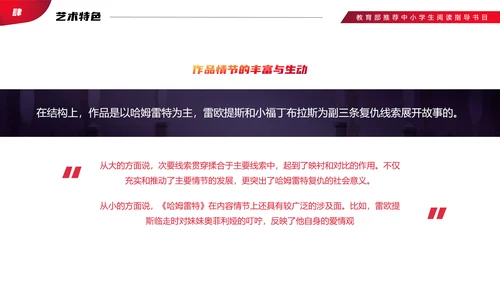 小学生阅读《王子复仇记》读书笔记PPT
