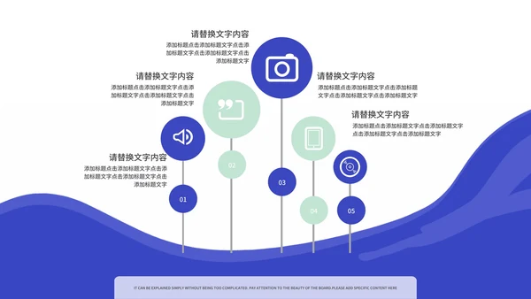 绿色简约世界水日宣传PPT模板
