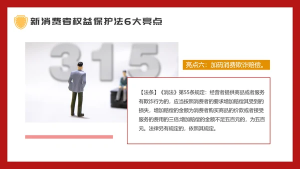 315消费者权益日科普PPT模板