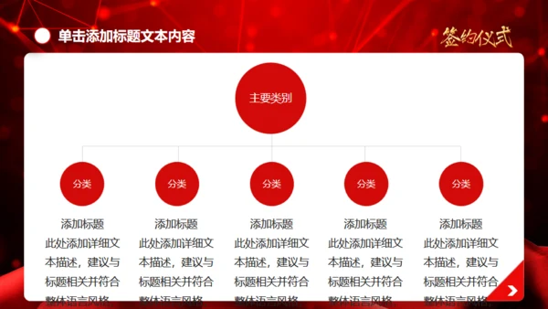 盛大的项目签约仪式通用PPT模板