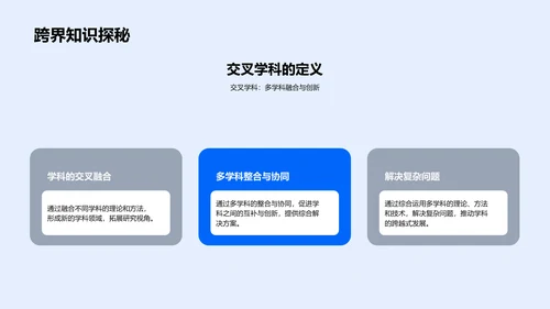 交叉学科研究开题报告