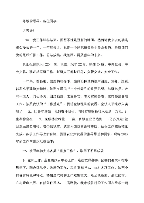 2020村民兵治保个人年终总结范文五篇