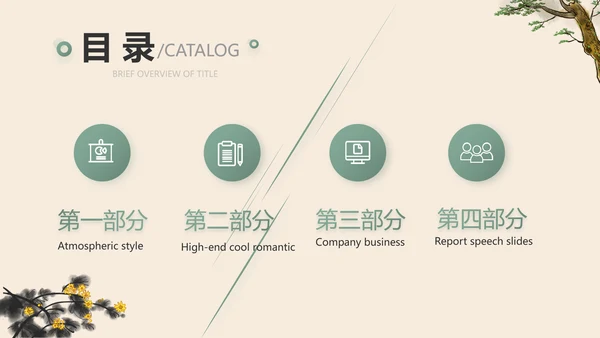 手绘中国风寓言故事阅读动态PPT封含视