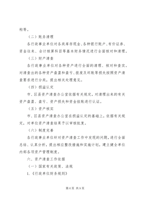 国有公司资产清查工作报告【优秀】.docx