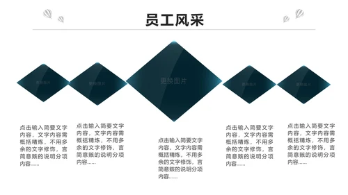 红色简约大气企业员工入职培训PPT模板