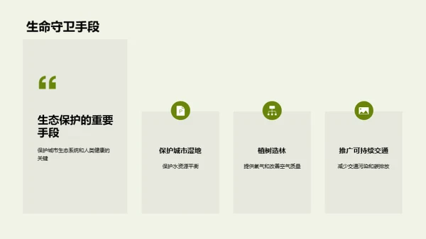 城市绿化与生态保护