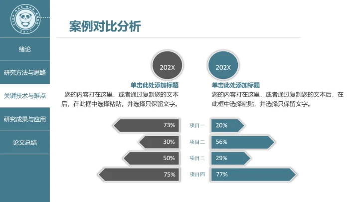 毕业答辩毕业论文答辩开题报告通用PPT模版