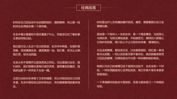 《百年孤独》名著导读好书推荐PPT模板