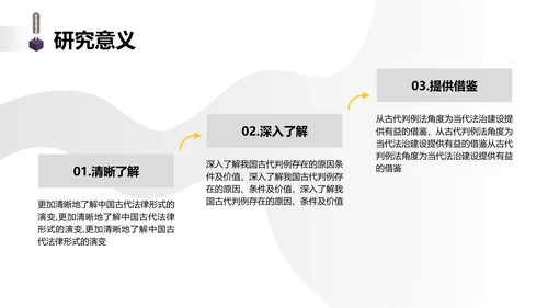 简约学生开题答辩中国古代法律中判例法的探究
