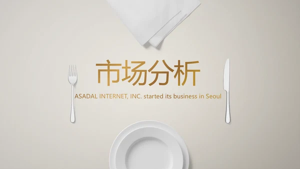 餐饮商业计划书商务动态PPT模板