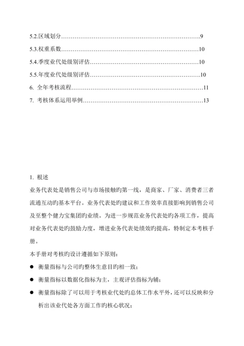 企业合作伙伴营销考核标准手册.docx