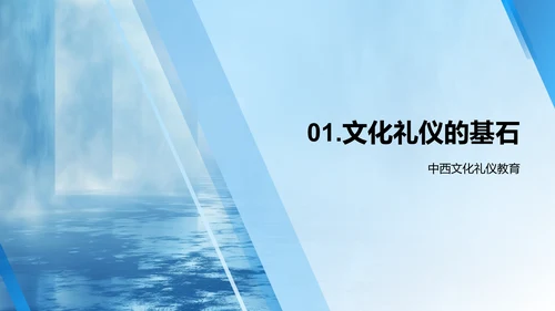 文化礼仪教育研讨PPT模板