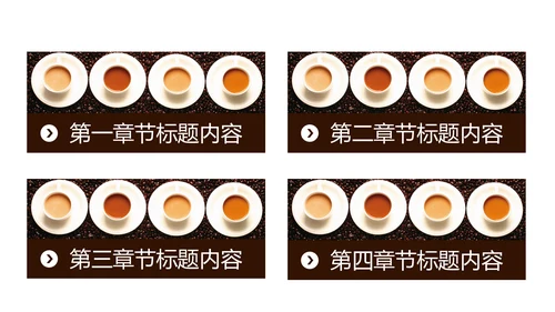 美味下午茶西餐厅休闲咖啡厅介绍咖啡介绍PPT模板