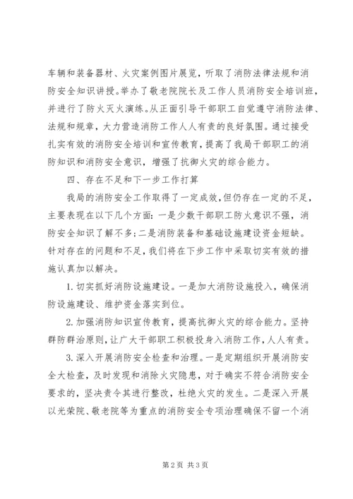 乡镇民政局消防安全工作总结.docx