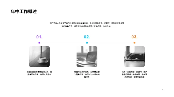 多色创意互联网通讯工作总结PPT案例