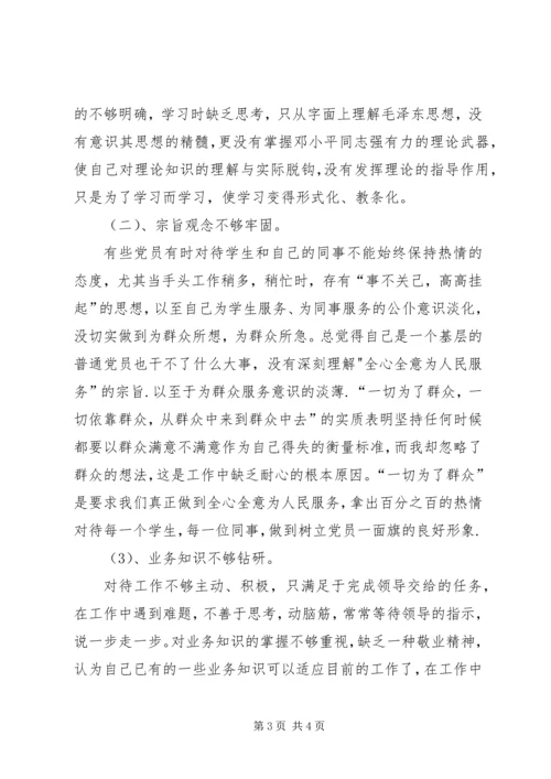 对领导班子集体及班子成员和党员个人的意见.docx