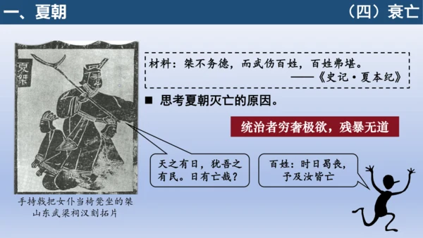 义务教育统编2024年版七年级历史上册第4课夏商西周王朝的更替【课件】