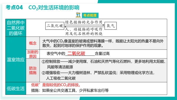 第六单元 碳和碳的氧化物 考点串讲课件(共45张PPT)-2023-2024学年九年级化学上学期期末