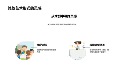 舞蹈编排创新课PPT模板