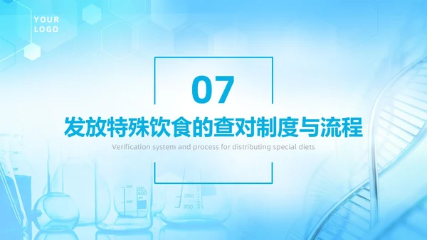 蓝色护理查对制度医疗健康简约商务工作总结个人述职PPT