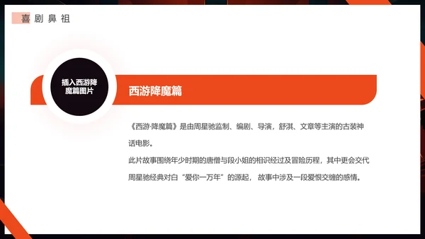 电影时代编导专业课件，宽影幕PPT模板