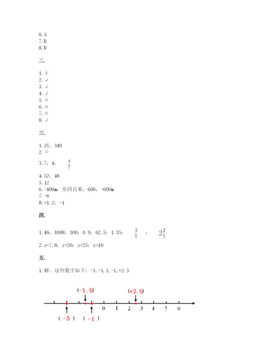 成都外国语学校小升初数学试卷及参考答案【培优】.docx