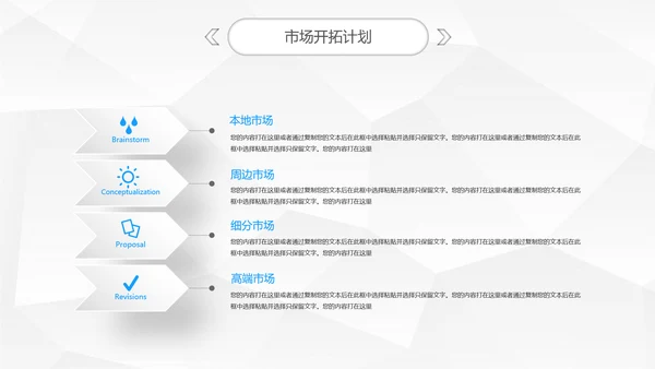 精品微立体商业项目宣传融资计划方案PPT模板