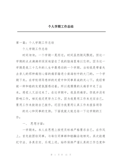 个人学期工作总结.docx