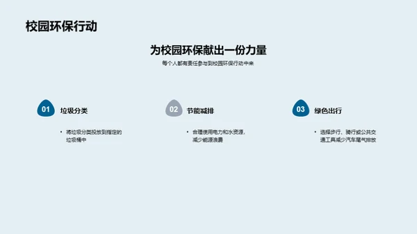 环保行动，我为地球加油