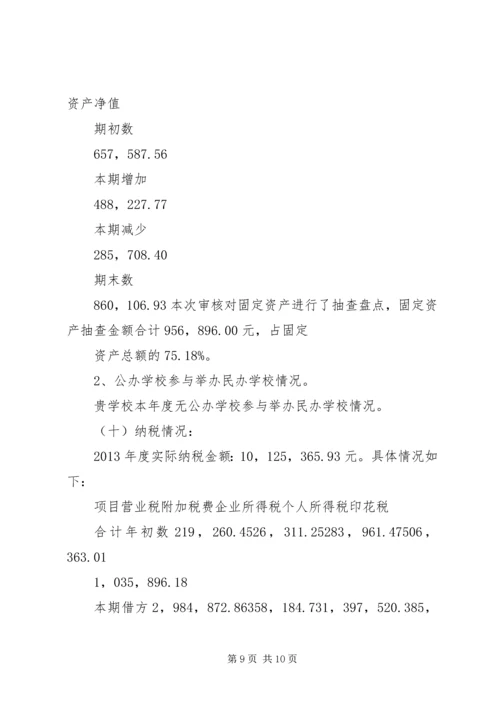 学校办学情况专项审核报告 (4).docx
