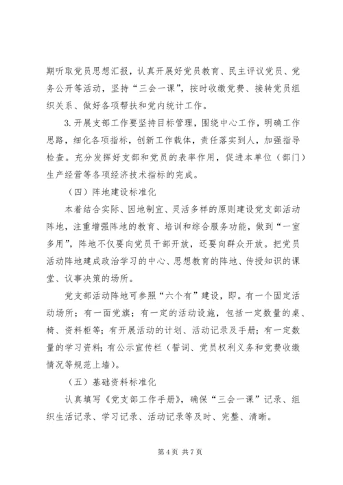 标准化党支部建设[精选] (5).docx