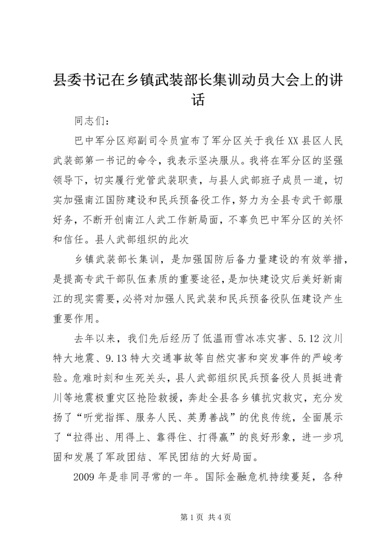 县委书记在乡镇武装部长集训动员大会上的讲话 (3).docx