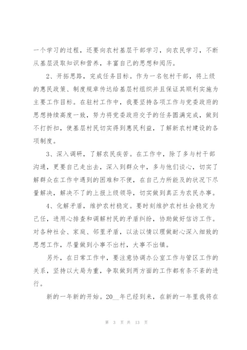 个人工作计划模板5篇.docx