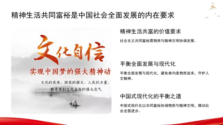 精神生活共同富裕的价值意蕴ppt课件