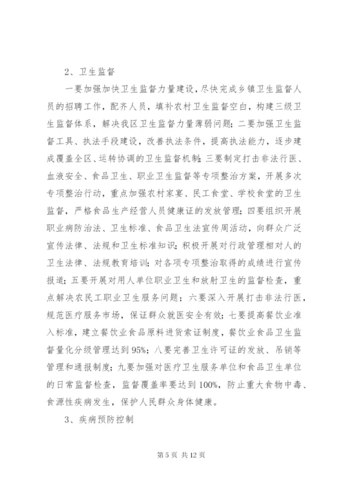 某年区委卫生部门全年卫生监管计划范文.docx