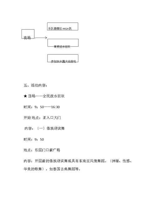 千人泼水节活动策划方案