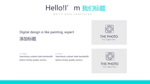 蓝色医疗工作总结动态PPT