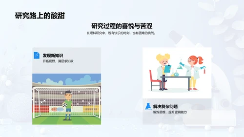 理科研究答辩实战PPT模板