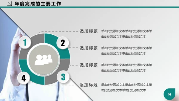 医疗行业医院专用通用PPT工作报告