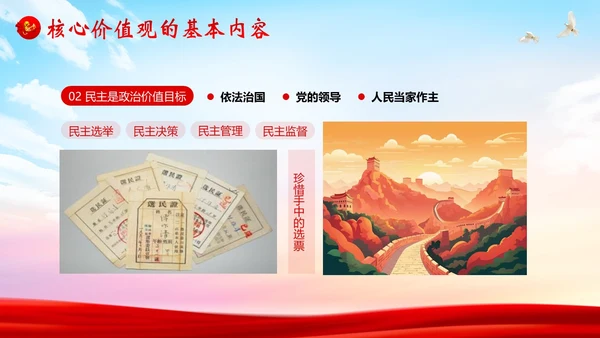 社会主义核心价值观党课党建PPT
