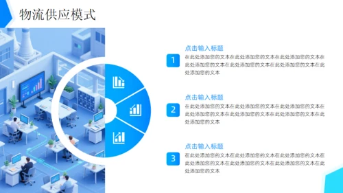 供应链物流行业解决方案快递公司通用PPT模板